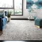 Safavieh Invista INV413G 9" x 12" Grey and Ivory Area Rug, , large
