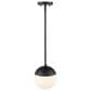 Golden Lighting Dixon Small Pendant in Matte Black, , large