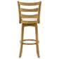 Armen Living Melindra Swivel Bar Height Stool in Amber Glow, , large