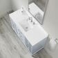 37B Fenwick 48" Single Bathroom Vanity in Soft Blue with Glossy White Composite Stone Top and Backsplash, , large