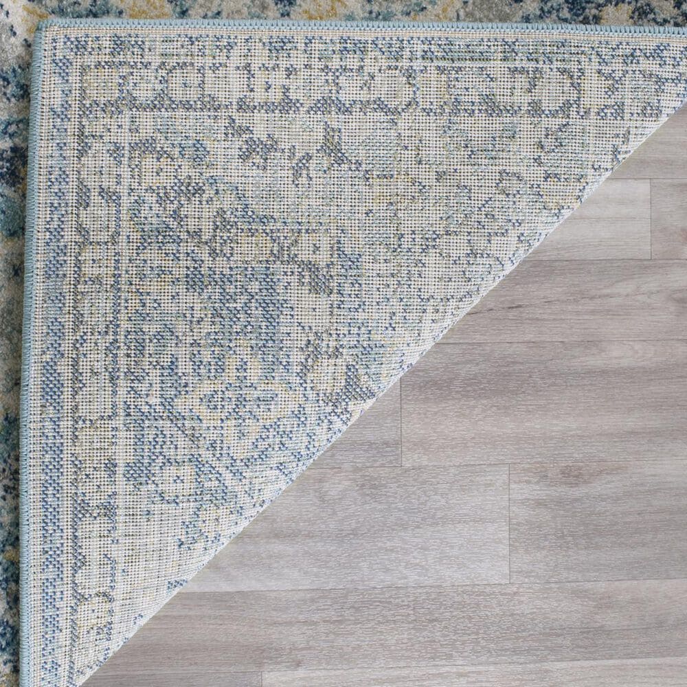 Safavieh Evoke EVK274C 2&#39;2&quot; x 11&#39; Light Blue and Ivory Runner, , large
