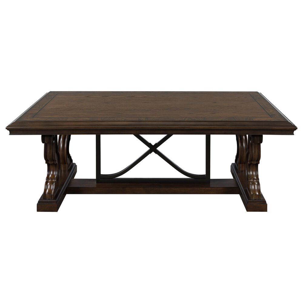 Ashley Maylee Cocktail Table in Dark Brown, , large