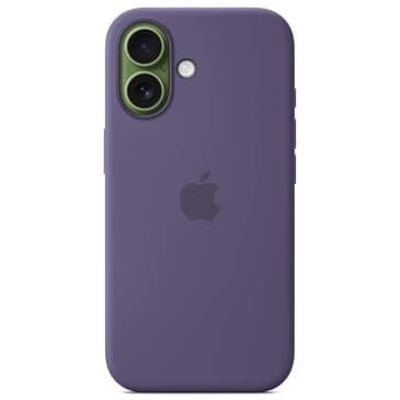 Apple Silicone Case with MagSafe for iPhone 17 in Purple Fog, , large