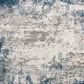 Safavieh Invista INV481F 9" x 12" Grey and Blue Area Rug, , large