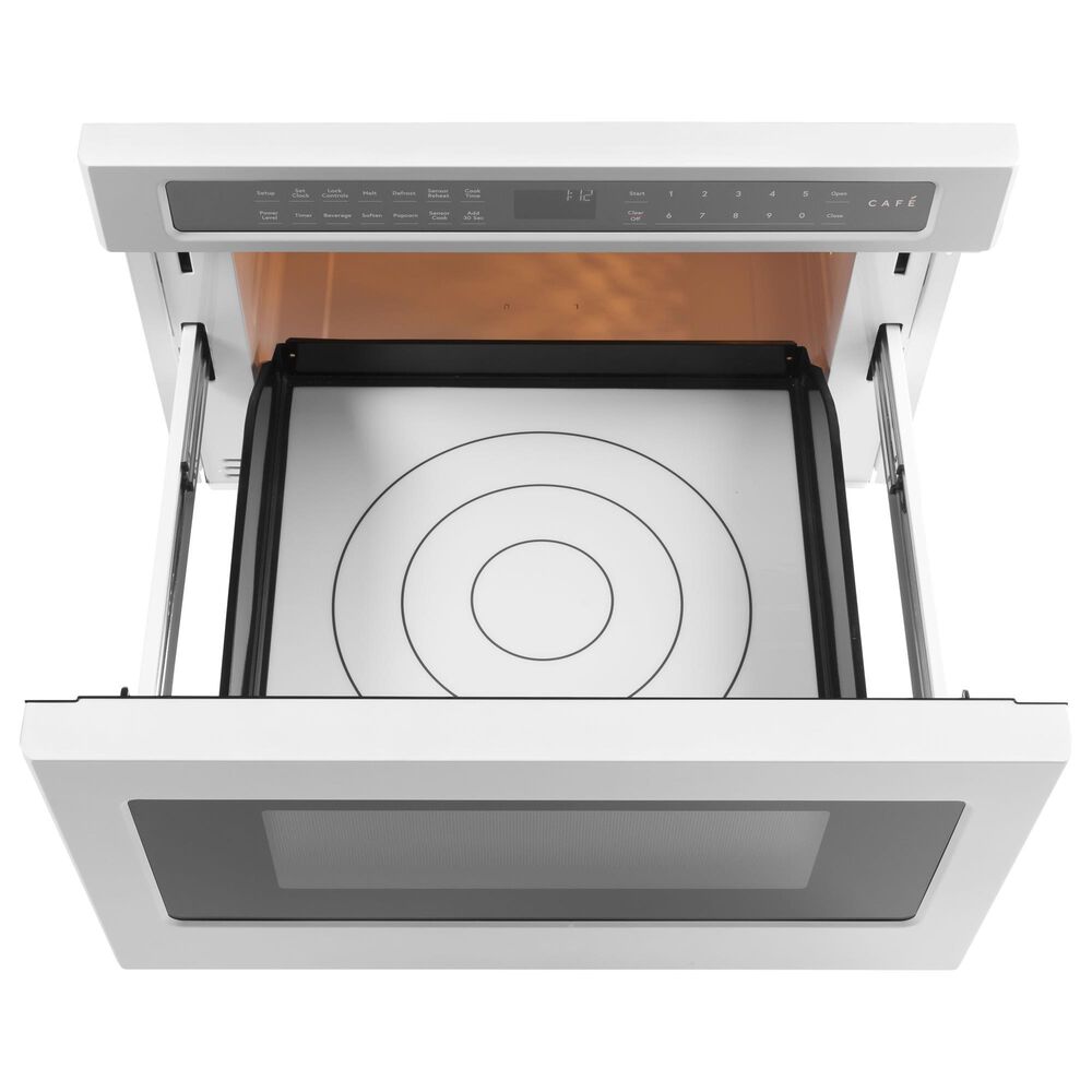 Cafe 24&quot; Built-In Microwave in Matte White, , large