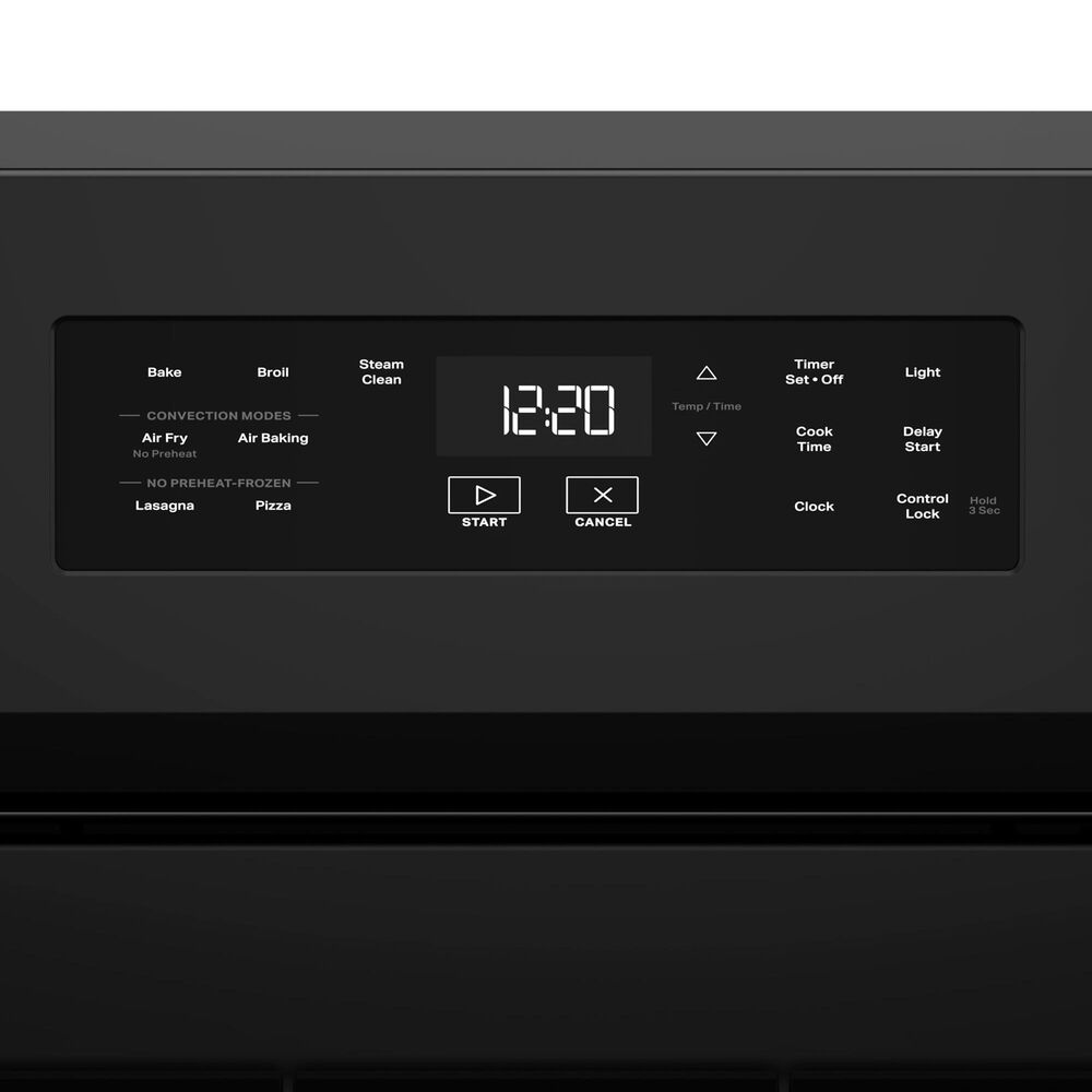 Whirlpool 5 Cu. Ft. Freestanding Gas Range in Black, , large
