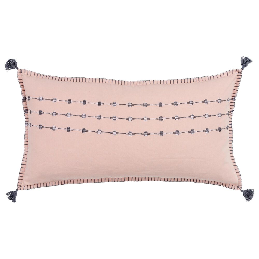 Rizzy Home Donny Osmond 14" x 26" Pillow Cover in Blush, , large