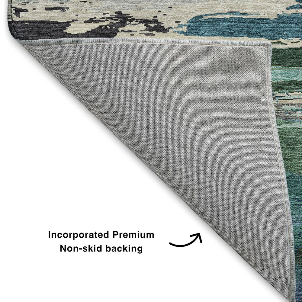 Dalyn Rug Company Trevi 5&#39; x 7&#39;6&quot; Teal Area Rug, , large