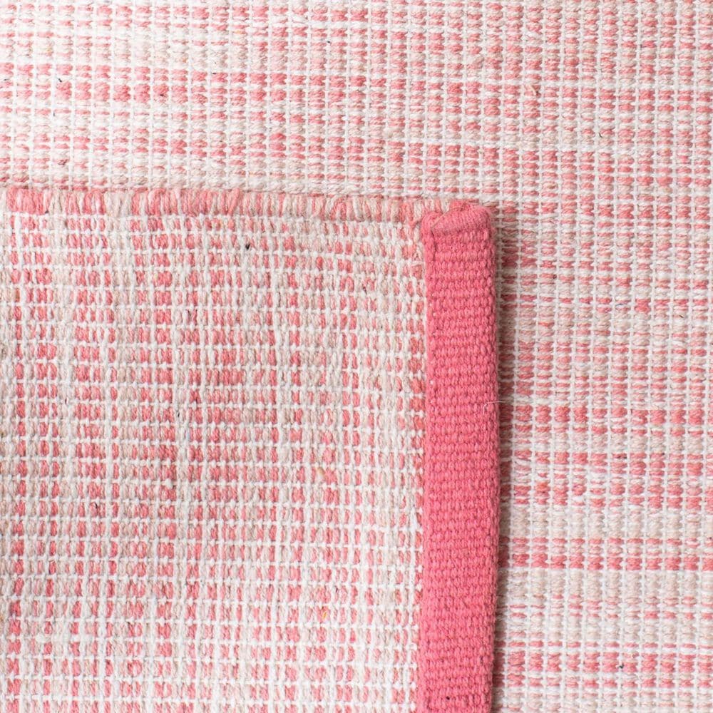 Safavieh Montauk 6&#39; Square Pink and Fuchsia Area Rug, , large