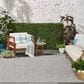 Nourison Versatile 9" x 12" Silver Grey Indoor/Outdoor Area Rug, , large