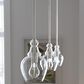 Hunter Maple Park 1-Light Mini Pendant in Brushed Nickel, , large