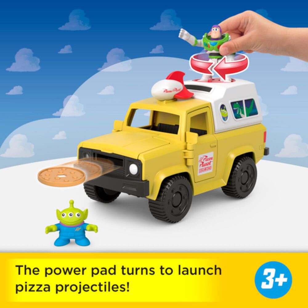 Fisher Price Pizza Planet Truck with Action Figures, , large