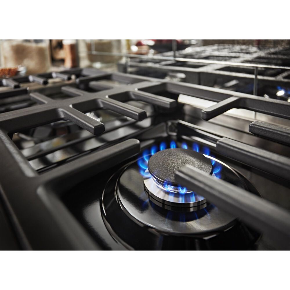 KitchenAid 6.3 Cu. Ft. Freestanding Gas Range with Griddle in Stainless Steel, , large