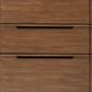 Maxi Cosi Embraced Forms Convertible Crib and Dresser 2-Piece Nursery Set in Chestnut, , large