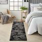 Nourison Ma30 Star 2"3" x 8" Black and Ivory Runner, , large