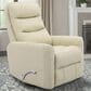Simeon Collection Hercules Manual Swivel Glider Recliner in Oyster, , large