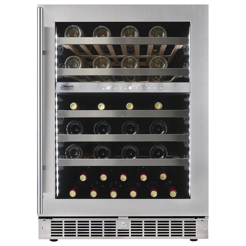 Danby Silhouette Sonoma 5.3 Cu. Ft. Built-In Wine Cooler in Stainless Steel, , large