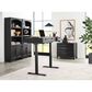 Riva Ridge Sloane Sit with Stand Desk in Mink and Black, , large