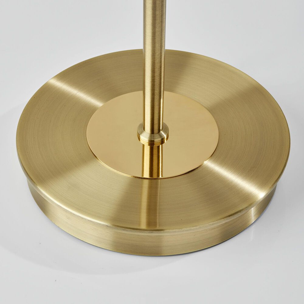 Adesso Metropolis Torchiere in Antique Brass, , large
