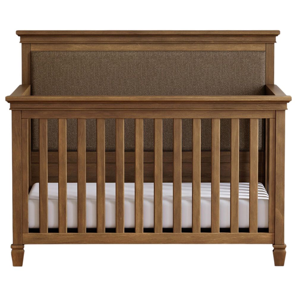 Namesake Darlington 2-Piece Nursery Set with 4-In-1 Crib and Dresser in Natural Walnut, , large
