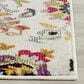 Safavieh Monaco MNC229A-212 2"2" x 12" Ivory/Multi Runner, , large