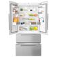 Miele Bottom Panels 36" French Door Refrigerator in Stainless Steel, , large