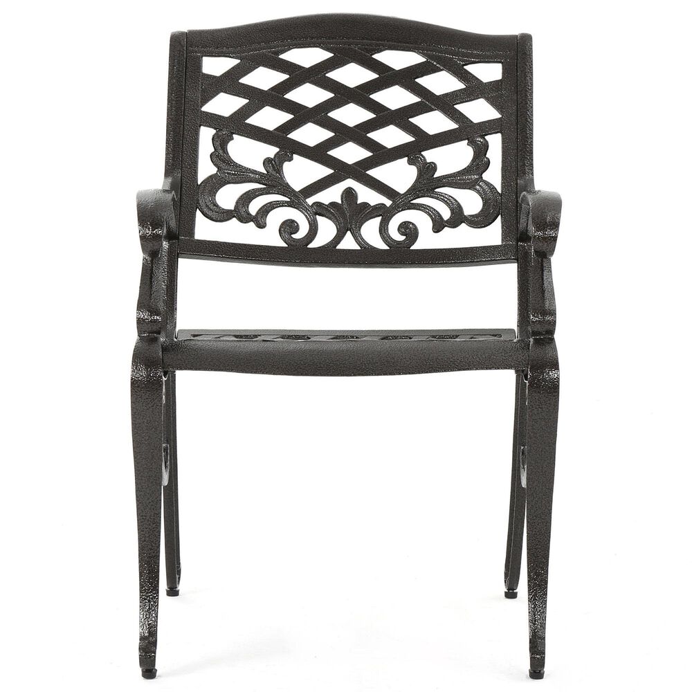 Hearth and Haven Chachere 5-Piece Outdoor Dining Set in Bronze, , large