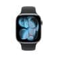 Apple Watch Series 11 (GPS) 46mm Space Gray Aluminum Case with Black Sport Band - M/L - Space Gray - (2025)(Pre-Order), , large