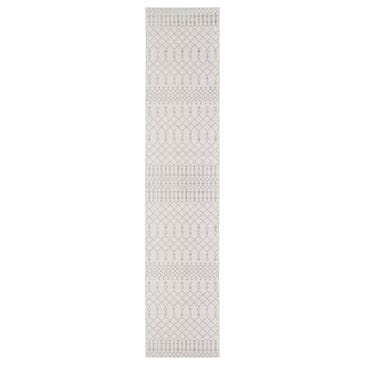 Nourison Astra Machine Washable 2"2" x 12" Ivory Runner, , large