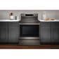 LG 6.3 Cu. Ft. Freestanding Electric Range in PrintProof Black Stainless Steel, , large