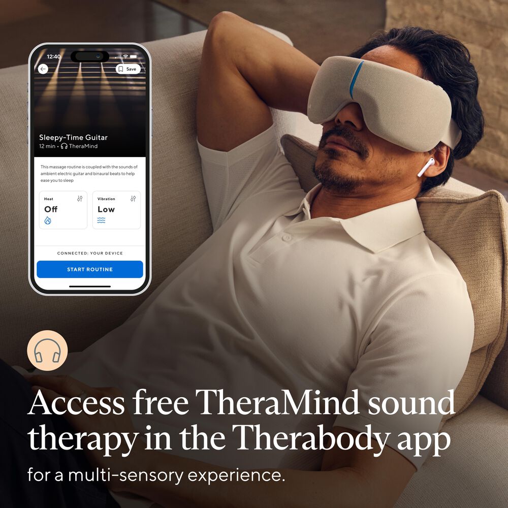 Therabody Smart Goggles in White, , large