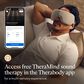 Therabody Smart Goggles in White, , large