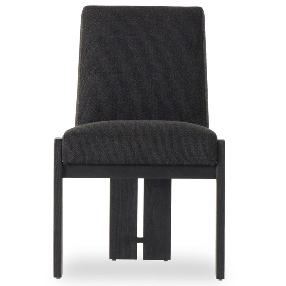 Four Hands Roxy Dining Side Chair in Brushed Ebony Oak, , large