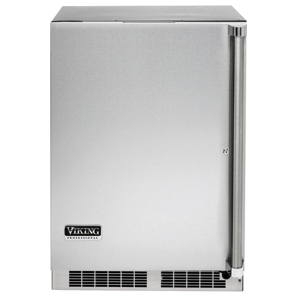 Viking Range 24" Solid Door Undercounter Refrigerator in Stainless Steel, , large