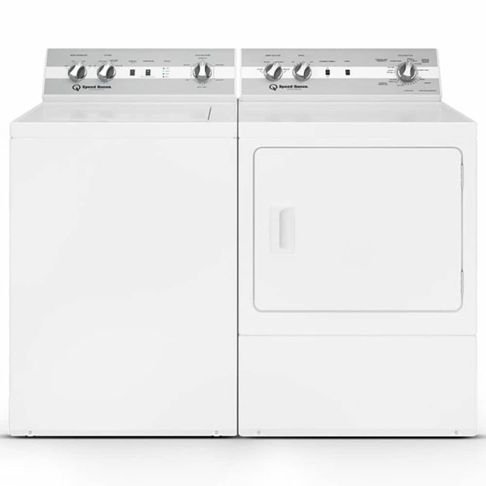 SPEED QUEEN 3.2 Cu. Ft. Top Load Washer and 7.0 Electric Dryer with Pet Plus Laundry Pair in White, , large