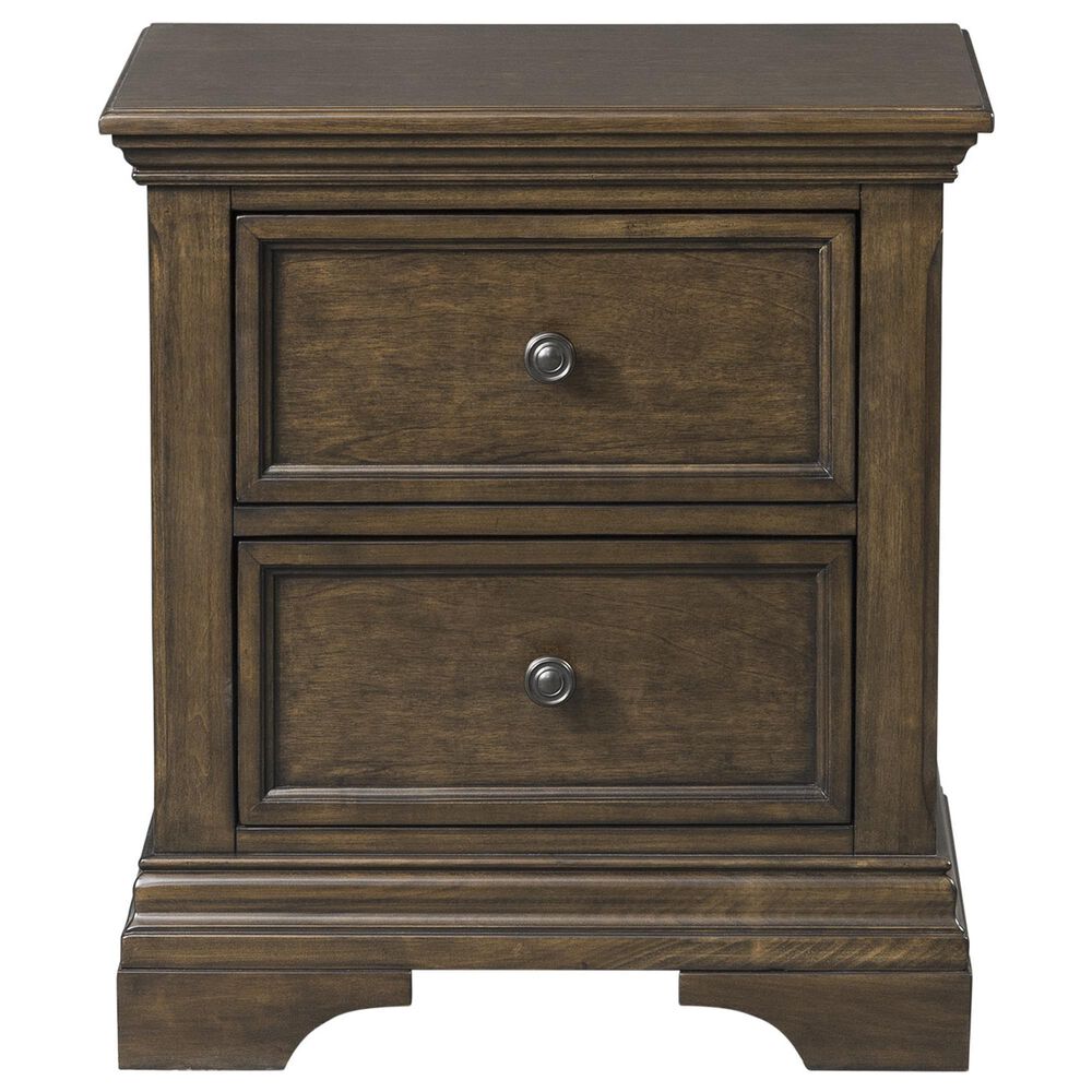 Eastern Shore Olivia 2-Drawer Nightstand in Rosewood, , large