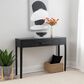 Linon Home Decor Wilcox Console Table in Black, , large
