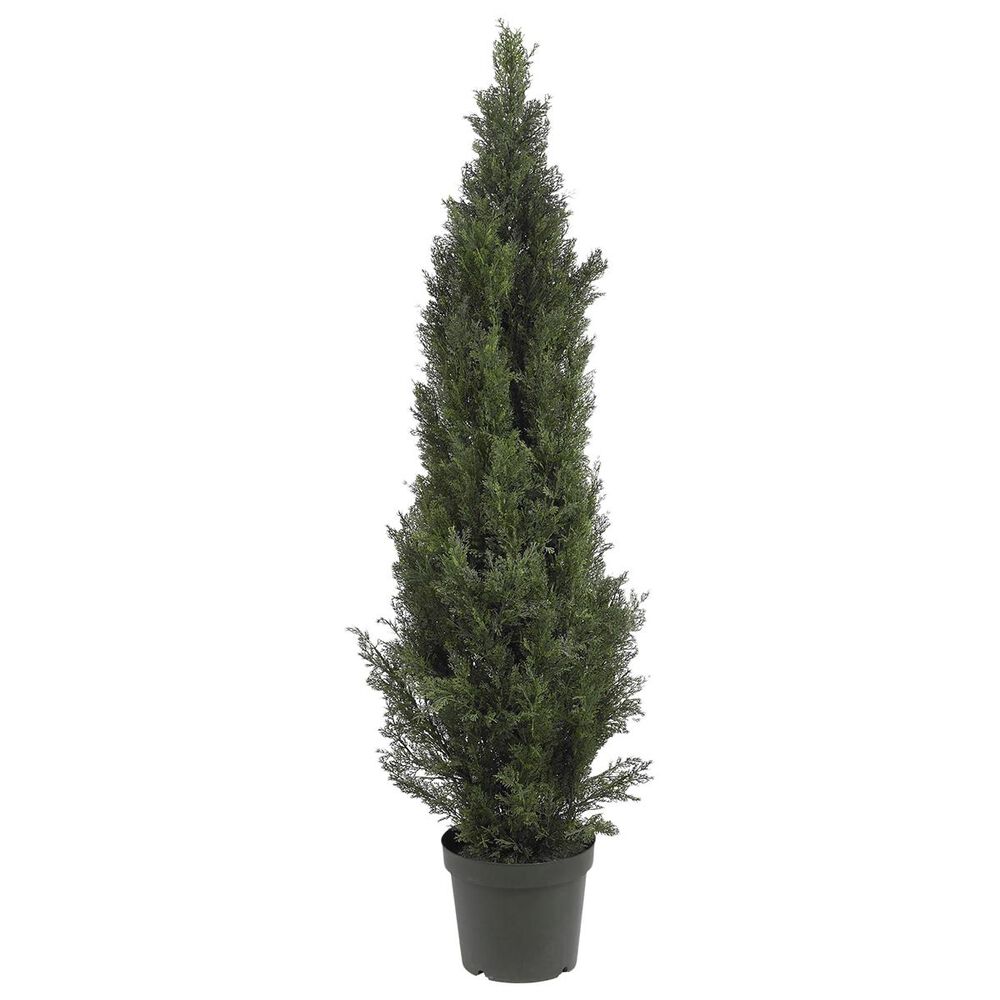 Nearly Natural Inc 5" Mini Cedar Pine Tree, , large