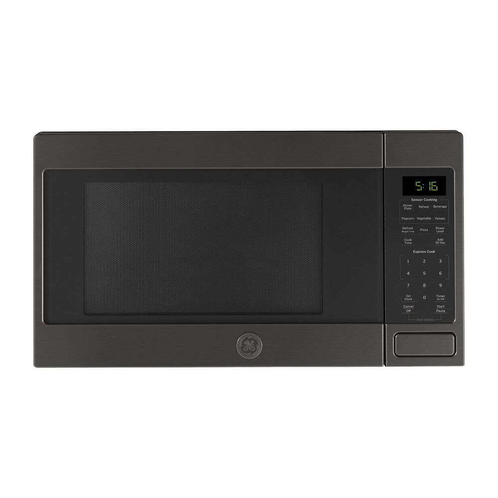 GE Appliances 1.6 Cu. Ft. Countertop Microwave Oven in Black Stainless, , large