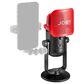 Joby Wavo POD Microphone in Black and Red, , large