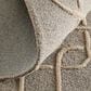 Feizy Kimball Gray, Taupe and Tan 5" x 8" Area Rug, , large