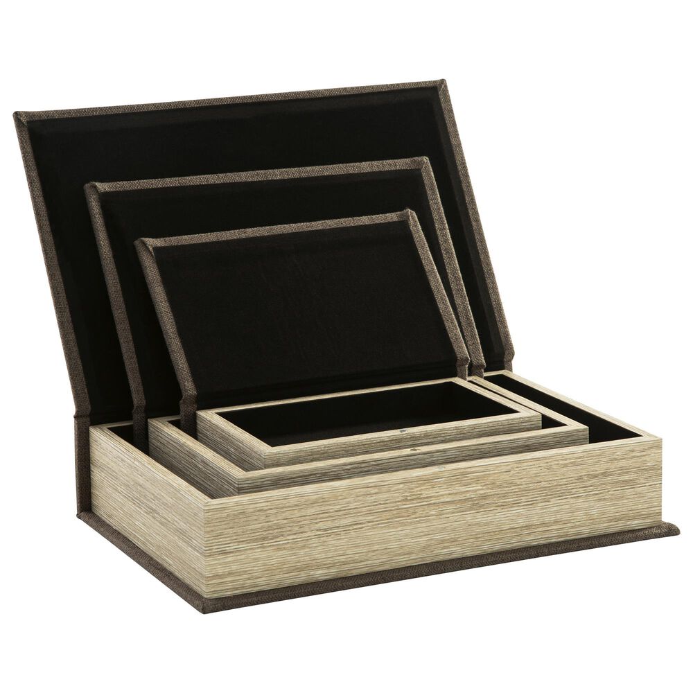 Ashley Jolina Decorative Box in Brown &#40;Set of 3&#41;, , large