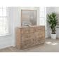 Fallridge Balam Dresser Mirror in Stained White, , large