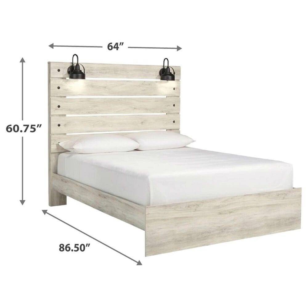 Ashley Cambeck 5-Piece Queen Bedroom Set in Whitewash, , large