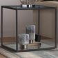 Mayberry Hill Yasmin End Table in Grey, , large