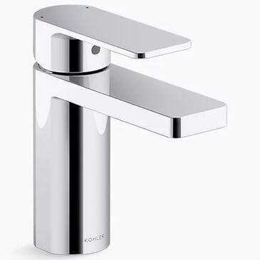 Kohler Parallel Single Handle Bathroom Sink Faucet in Polished Chrome, , large