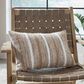 Ashley Benish 14" x 22" Lumbar Throw Pillow in Tan, Brown and White, , large