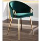Lumisource Claire Chair in Emerald Green/Gold, , large