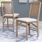 Linon Home Decor Triena Mission Folding Side Chair in Grey Wash (Set of 2), , large