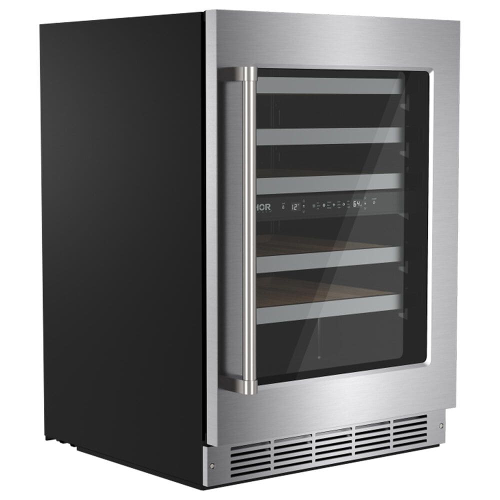 Thor Kitchen 24" Undercounter Dual Zone Wine Cooler in Stainless Steel, , large